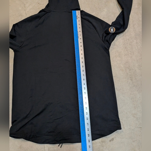 Brisbane Bullets NBL Hoodie Tech Full Zip Black Mens L - Picture 6 of 7